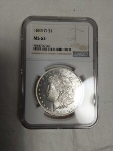 1883 O Silver Dollar MS63